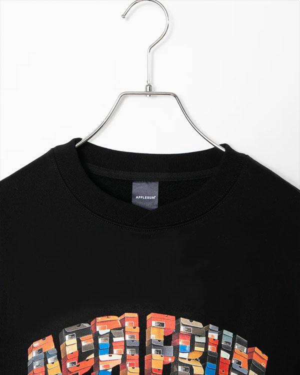 APPLEBUM アップルバム “K.B.A.S.” Logo Crew Sweat