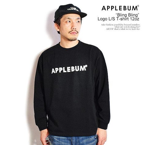 APPLEBUM アップルバム “Bling Bling” Logo L/S T-shirt