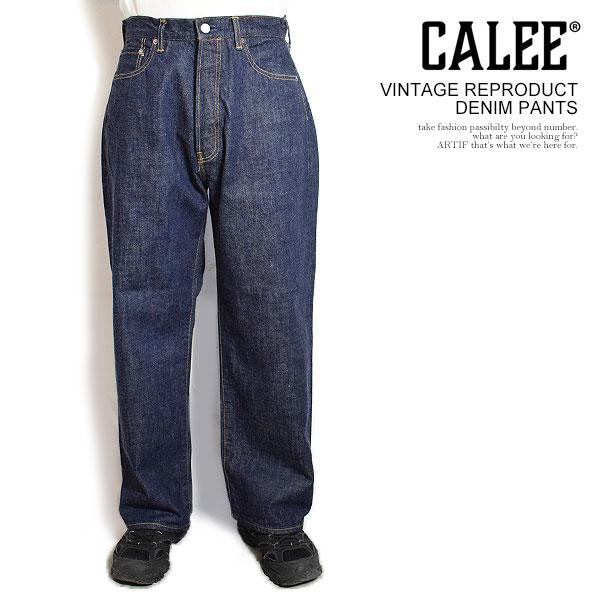 CALEE キャリー VINTAGE REPRODUCT DENIM PANTS