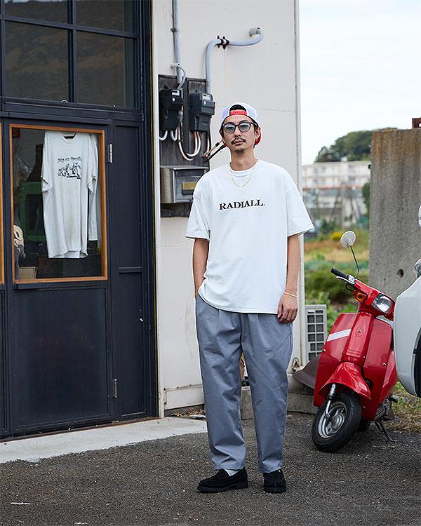 RADIALL ラディアル RHODES - STRAIGHT FIT EASY PANTS