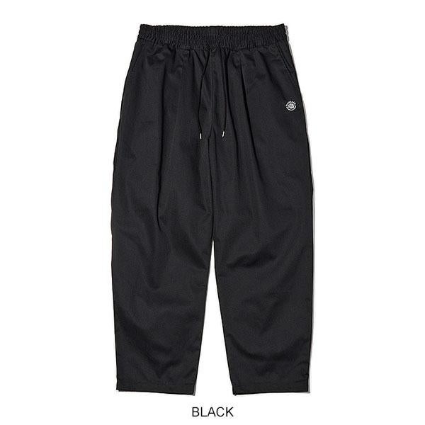 s*e様 RADIALL ラディアル Rhodes EASY PANTS L 黒 RADIALL ラディアル RHODES - STRAIGHT FIT EASY PANTS