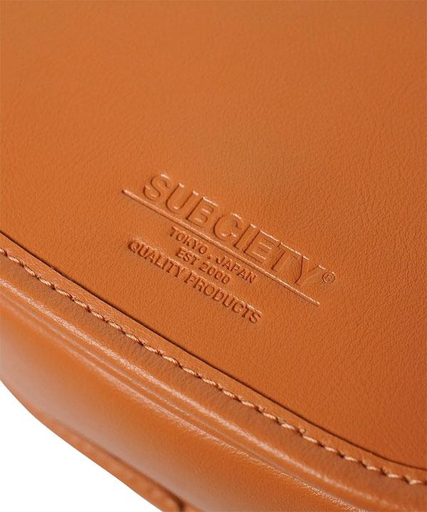 SUBCIETY サブサエティ Leather mini hunting bag