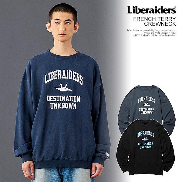 Liberaiders リベレイダース FRENCH TERRY CREWNECK | ARTIF