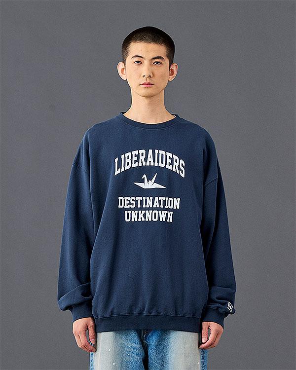 Liberaiders リベレイダース FRENCH TERRY CREWNECK | ARTIF