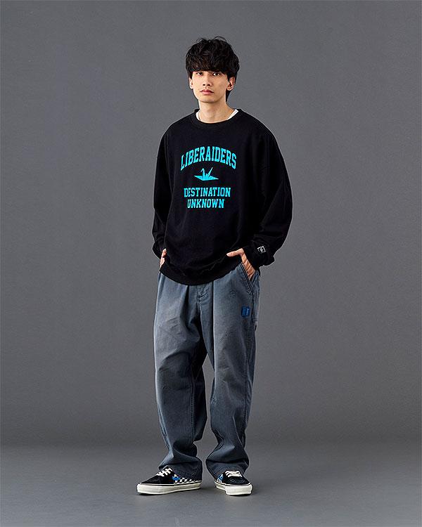 Liberaiders リベレイダース FRENCH TERRY CREWNECK | ARTIF