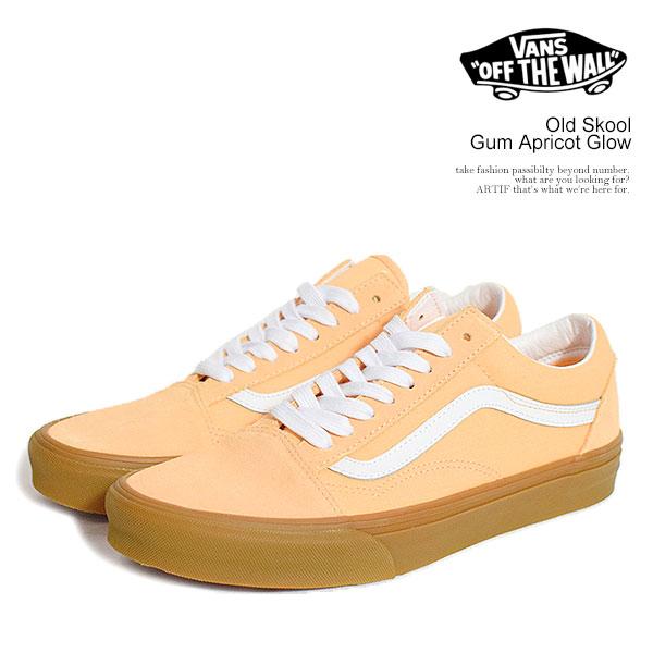 VANS ヴァンズ Old Skool Gum Apricot Glow