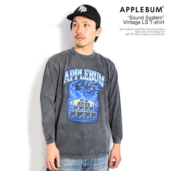 APPLEBUM アップルバム “Sound System” Vintage L/S T-shirt