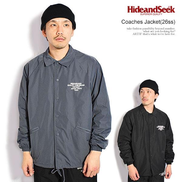 HIDE AND SEEK ハイドアンドシーク Coaches Jacket(26ss)