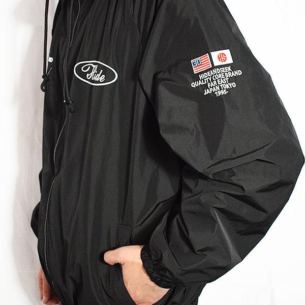 HIDE AND SEEK ハイドアンドシーク Nylon Zip Hooded Jacket(26ss)