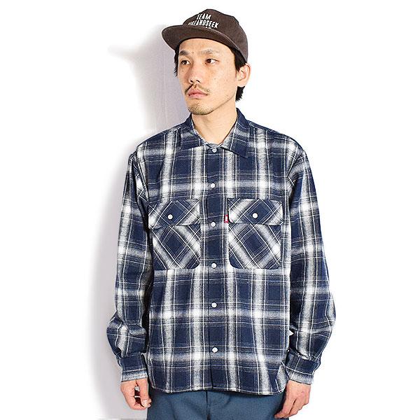 HIDE AND SEEK ハイドアンドシーク Ombre Check L/S Shirt(26ss)