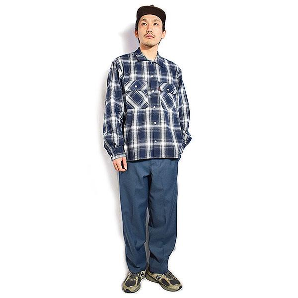 HIDE AND SEEK ハイドアンドシーク Ombre Check L/S Shirt(26ss)