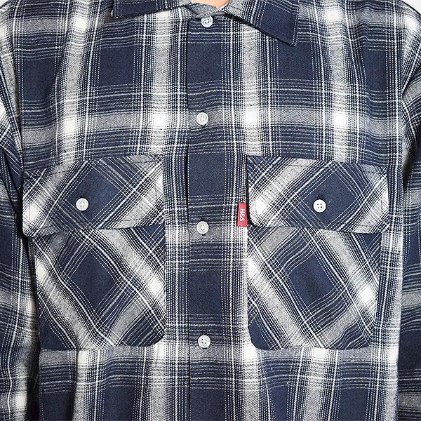 HIDE AND SEEK ハイドアンドシーク Ombre Check L/S Shirt(26ss)