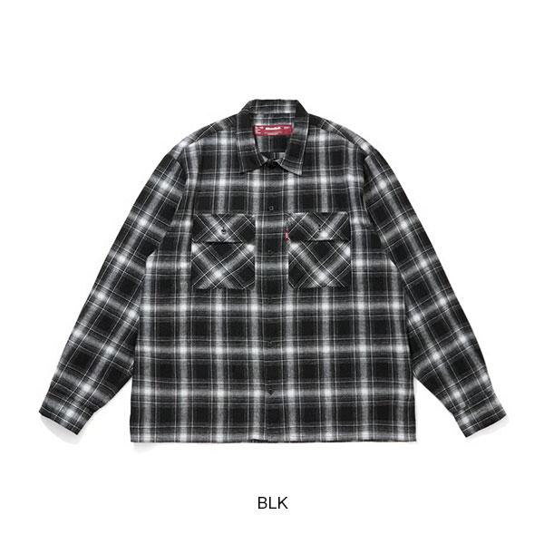 HIDE AND SEEK ハイドアンドシーク Ombre Check L/S Shirt(26ss) HIDE AND SEEK ハイドアンドシーク Ombre Check L/S Shirt(26ss)