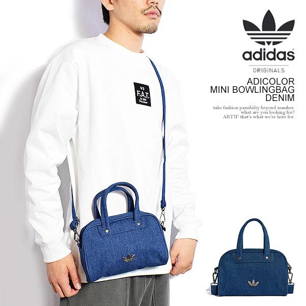 Adidas adicolor mini bowling bag アディダス ショルダー バッグ 