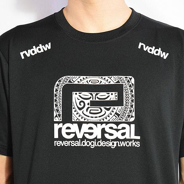 reversal リバーサル MAORI BIGMARK DRY TEE -BLACK- | ARTIF