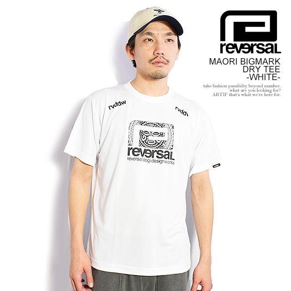 reversal リバーサル MAORI BIGMARK DRY TEE -WHITE- | ARTIF