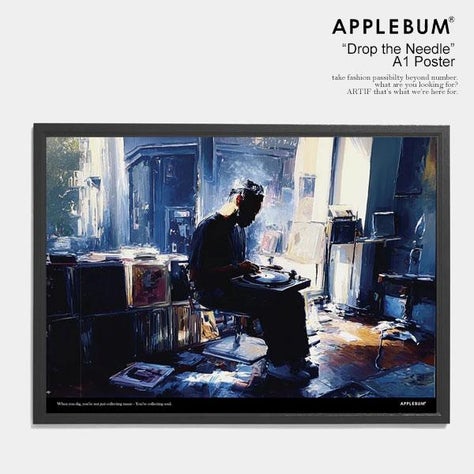 APPLEBUM アップルバム “Drop the Needle” A1 Poster