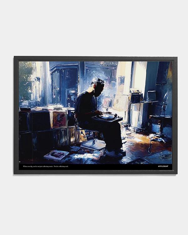 APPLEBUM アップルバム “Drop the Needle” A1 Poster