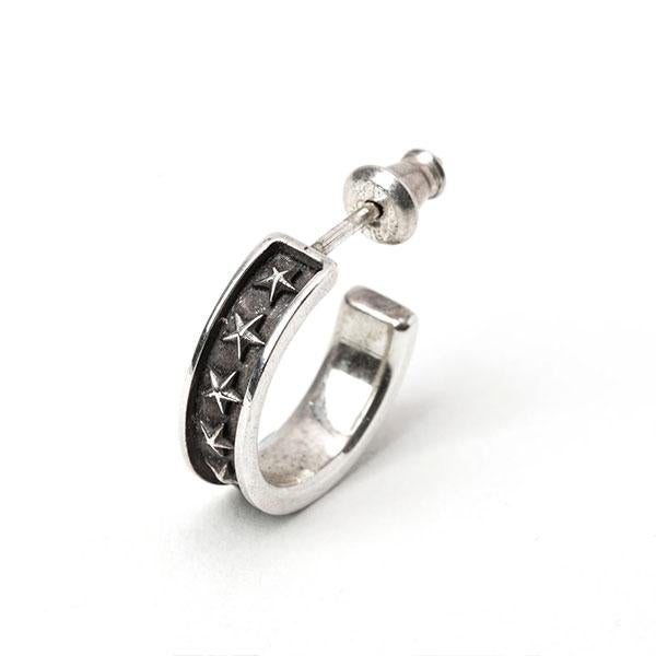 CALEE キャリー SILVER STAR ROLL PIERCE