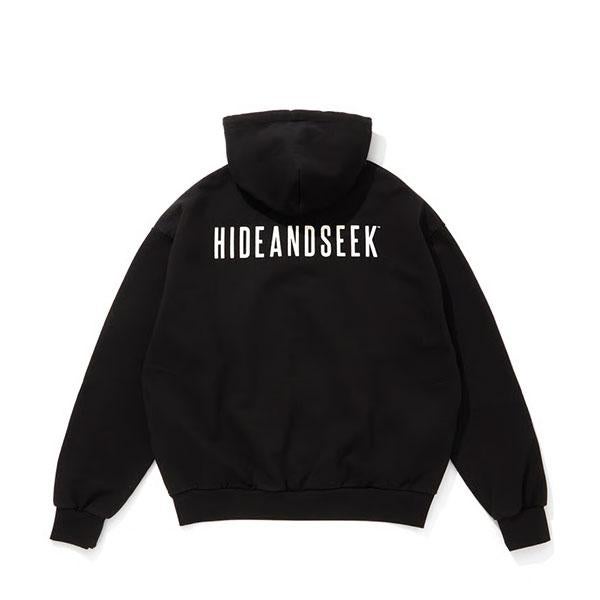 ハイドアンドシーク パーカー ネイバーフッド マシス キャリー チャレンジャー HIDE AND SEEK ハイドアンドシーク Logo Zip Hooded Sweat Shirt(26ss)