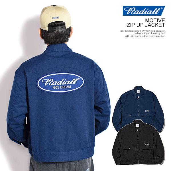 RADIALL ラディアル MOTIVE - ZIP UP JACKET