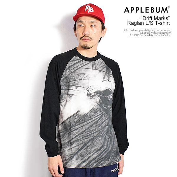 APPLEBUM アップルバム “Drift Marks” Raglan L/S T-shirt