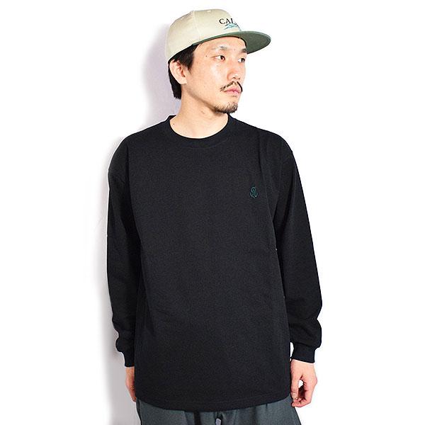 CALEE キャリー VINTAGE TYPE NT LOGO L/S TEE