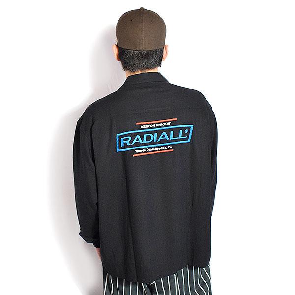 RADIALL ラディアル ROADSIDE - OPEN COLLARED SHIRT L/S