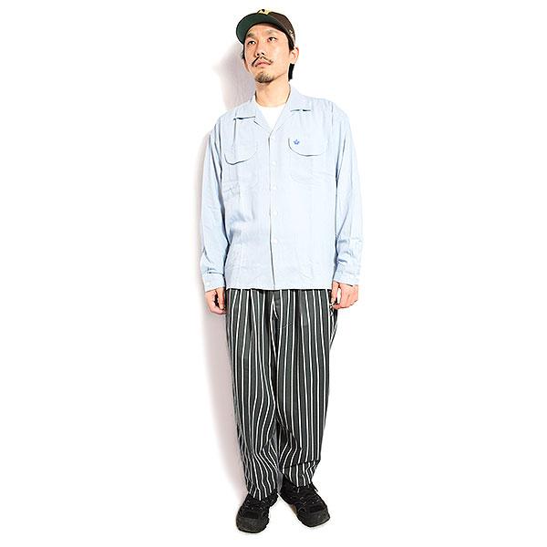 RADIALL ラディアル ROADSIDE - OPEN COLLARED SHIRT L/S