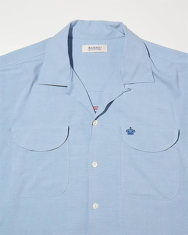 RADIALL ラディアル ROADSIDE - OPEN COLLARED SHIRT L/S