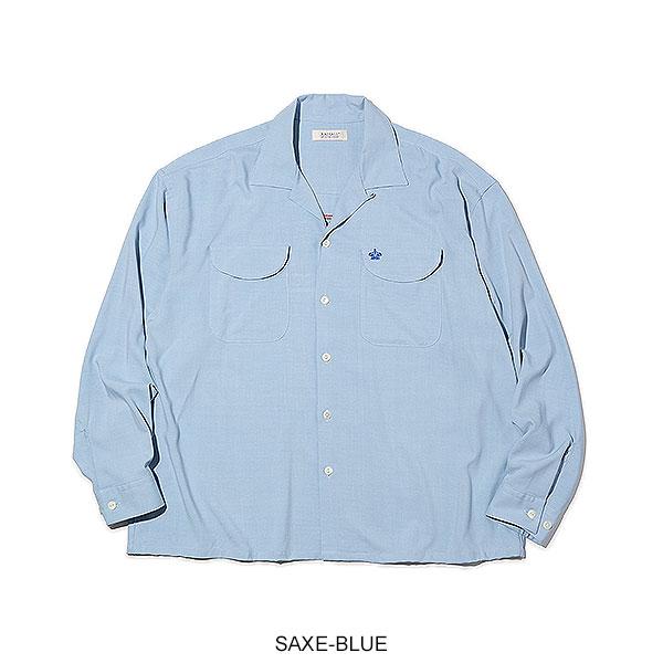 RADIALL ラディアル ROADSIDE - OPEN COLLARED SHIRT L/S