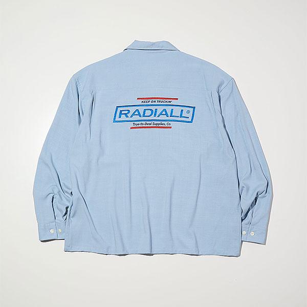 RADIALL ラディアル ROADSIDE - OPEN COLLARED SHIRT L/S