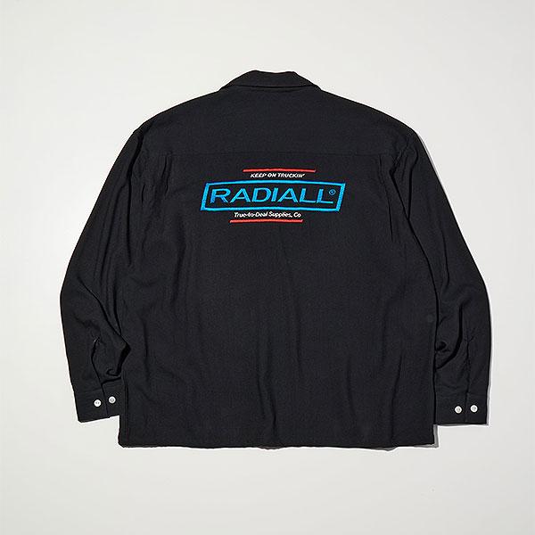 RADIALL ラディアル ROADSIDE - OPEN COLLARED SHIRT L/S