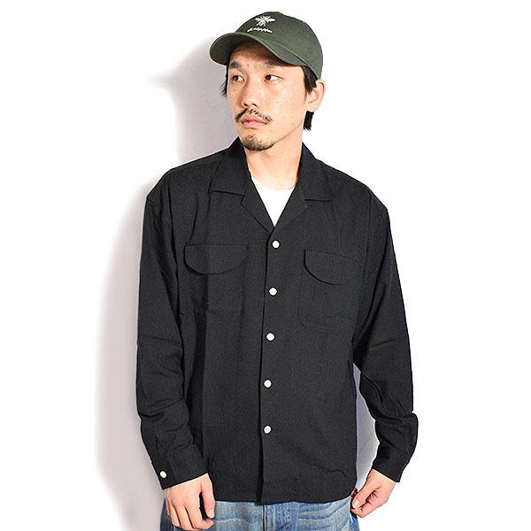 RADIALL ラディアル ROADSIDE - OPEN COLLARED SHIRT L/S