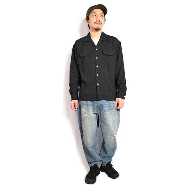 RADIALL ラディアル ROADSIDE - OPEN COLLARED SHIRT L/S