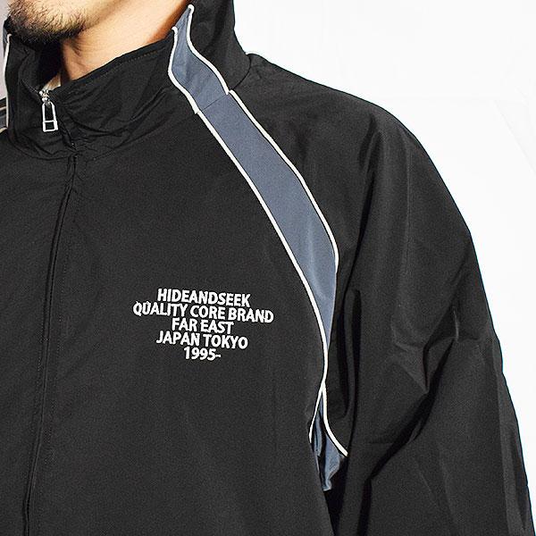 26ss完売HIDEANDSEEK ジップアップパーカー黒XLハイドアンドシーク HIDEANDSEEK(ハイドアンドシーク) ジップパーカー Logo Zip Hooded