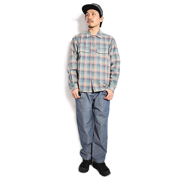 HIDE AND SEEK ハイドアンドシーク Flannel Check L/S Shirt