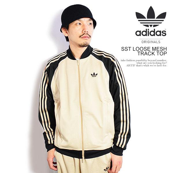 adidas Originals アディダス オリジナルス SST LOOSE MESH TRACK TOP