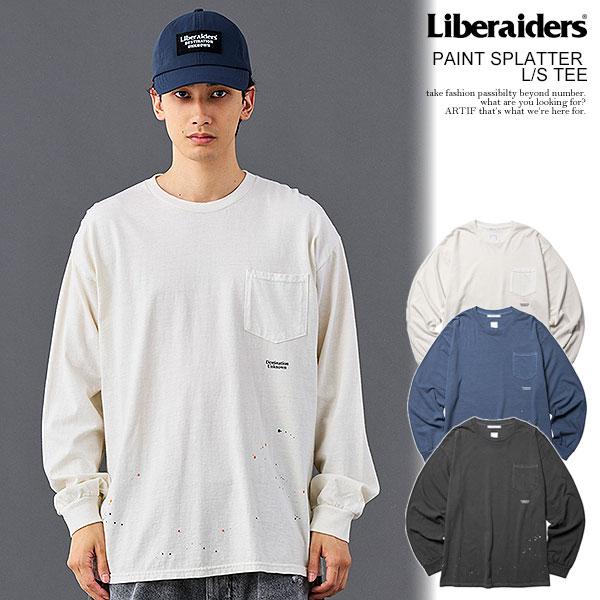 Liberaiders リベレイダース PAINT SPLATTER L/S TEE | ARTIF