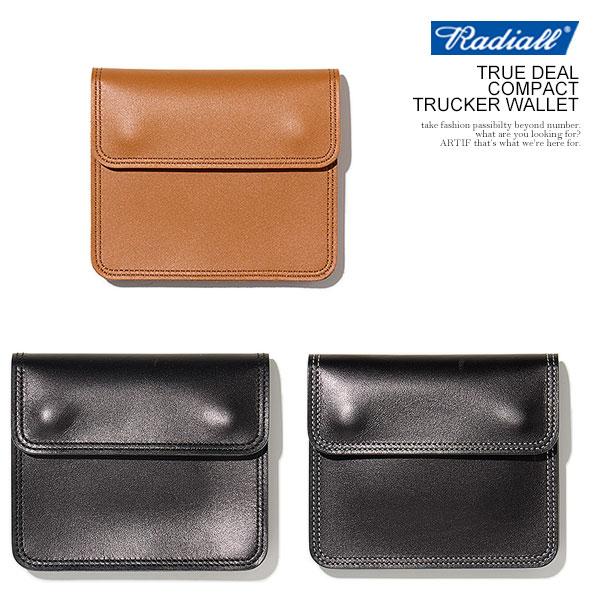 ラディアル ウォレット チェーン セット 長財布 radiall キムタク RADIALL ラディアル TRUE DEAL - COMPACT TRUCKER WALLET