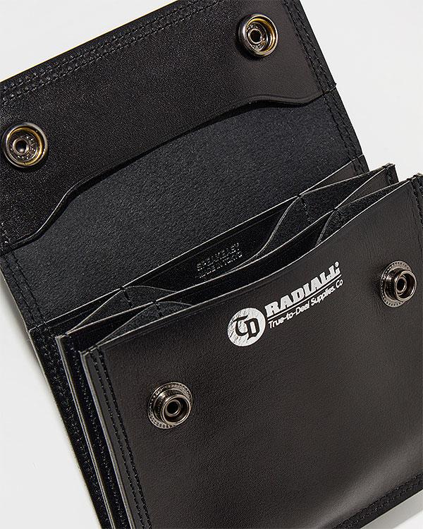 ラディアル ウォレット チェーン セット 長財布 radiall キムタク RADIALL ラディアル TRUE DEAL - COMPACT TRUCKER WALLET