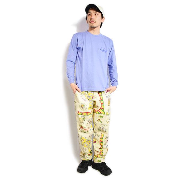 COOKMAN クックマン Chef Pants Souvenir Map California -OFF WHITE