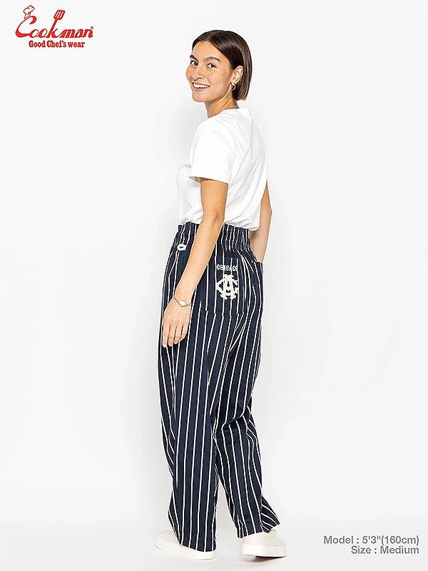 COOKMAN クックマン Chef Pants Semiwide NLBM CHICAGO AMERICAN
