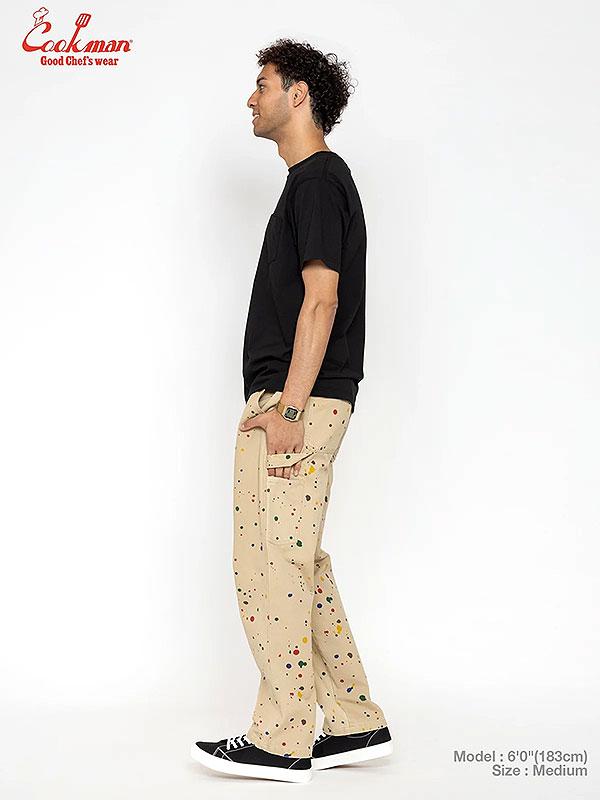 COOKMAN クックマン Carpenter's Pants 11oz Washed duck canvas Sauce