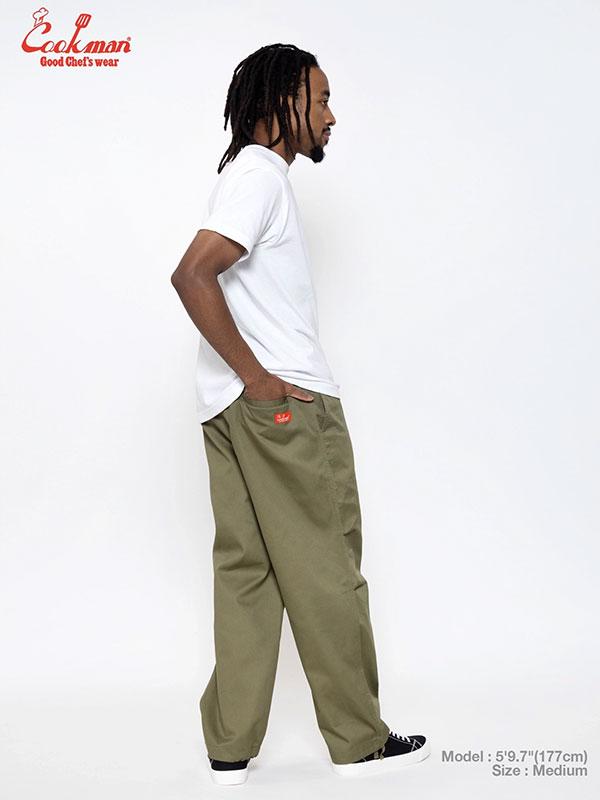 COOKMAN クックマン Tactical Pants Olive Green -OLIVE GREEN