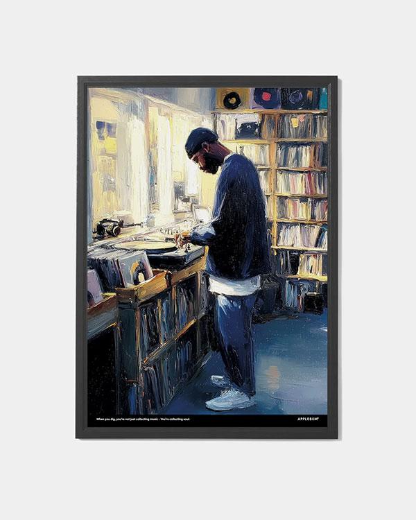 APPLEBUM アップルバム “Digger” A1 Poster