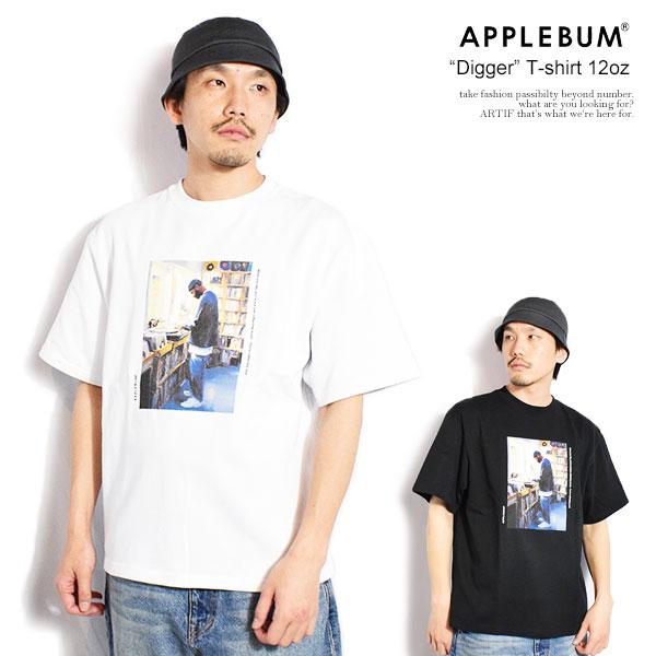 APPLEBUM アップルバム “Digger” T-shirt 12oz