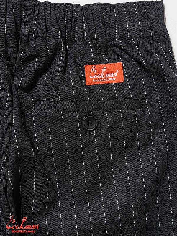cookman クックマン COOKMAN クックマン Sally Pants Pin Stripe Black -BLACK- | ARTIF