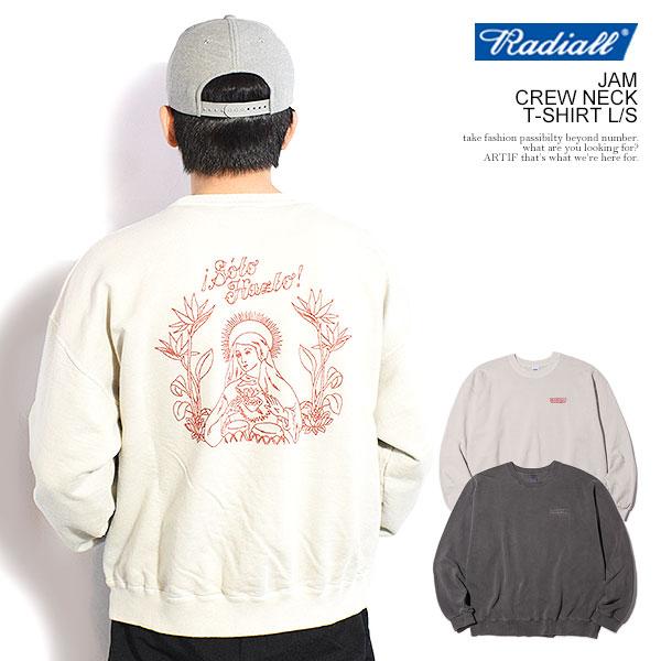 RADIALL ラディアル JAM - CREW NECK T-SHIRT L/S