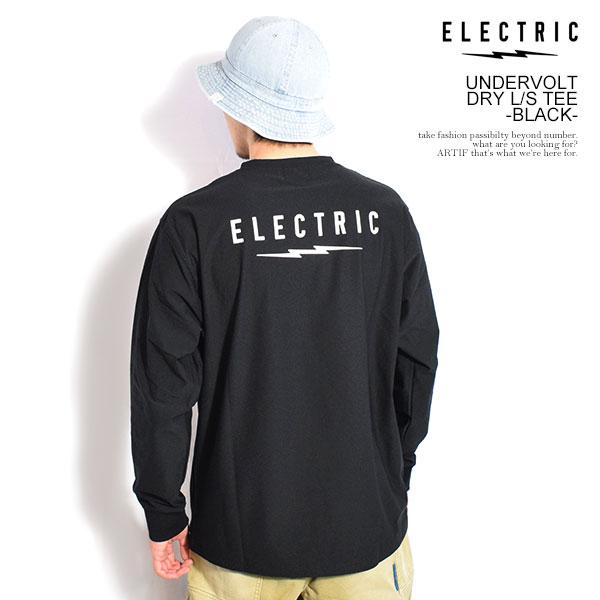 ELECTRIC VARIAL DRY L/S TEE エレクトリック ELECTRIC エレクトリック UNDERVOLT DRY L/S TEE -BLACK-